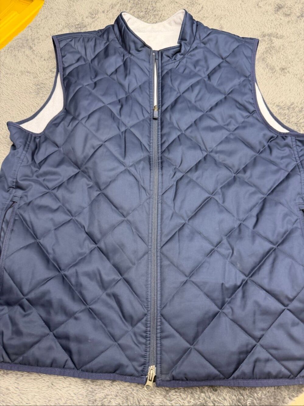 Nike Reversible Quilted Fleece Vest, Size Men’s XL